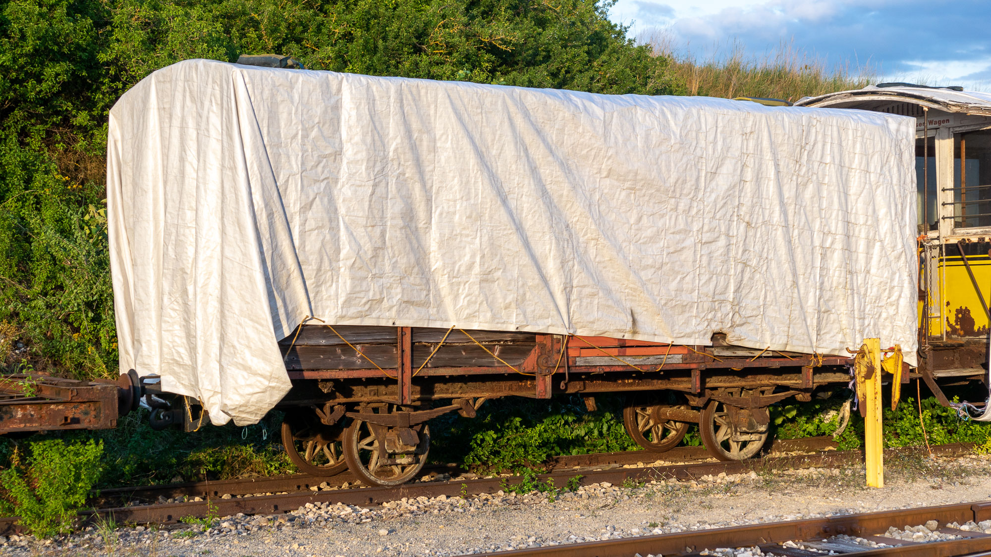 Härtsfeld Museumsbahn - Gedeckter Güterwagen Gw 156